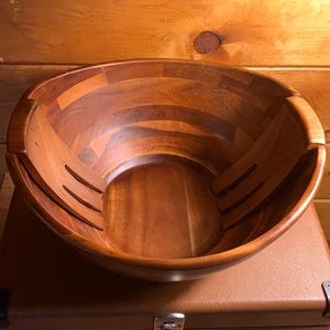 Fabio Viviani Mescolare Acacia salad bowl